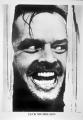 Voir le motif de grille de point de croix en taille relle: noir et blanc,jack nicholson,shinning,